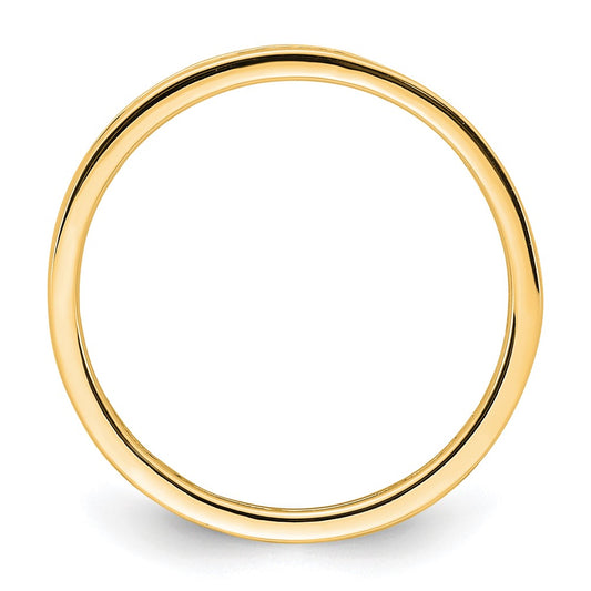Shop Exclusive 14K Gold Channel-Set 1/2 Carat Diamond Eternity Band, Size 9