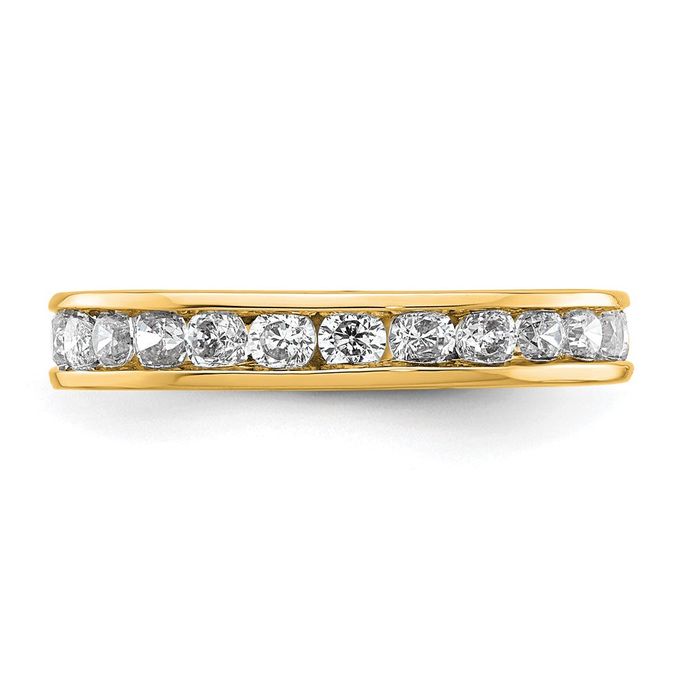 Buy Exclusive 14K Gold Polished 1 Carat Diamond Eternity Band - Size 4 Value