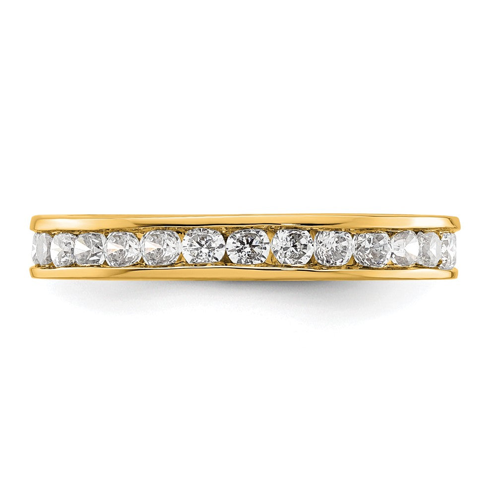 Buy Exclusive 14K Polished 1 Carat Diamond Eternity Band - Stylish Size 6