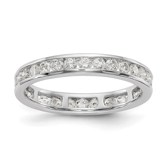 Shop 1 Carat Diamond Eternity Band in 14K White Gold - Stylish & Affordable!