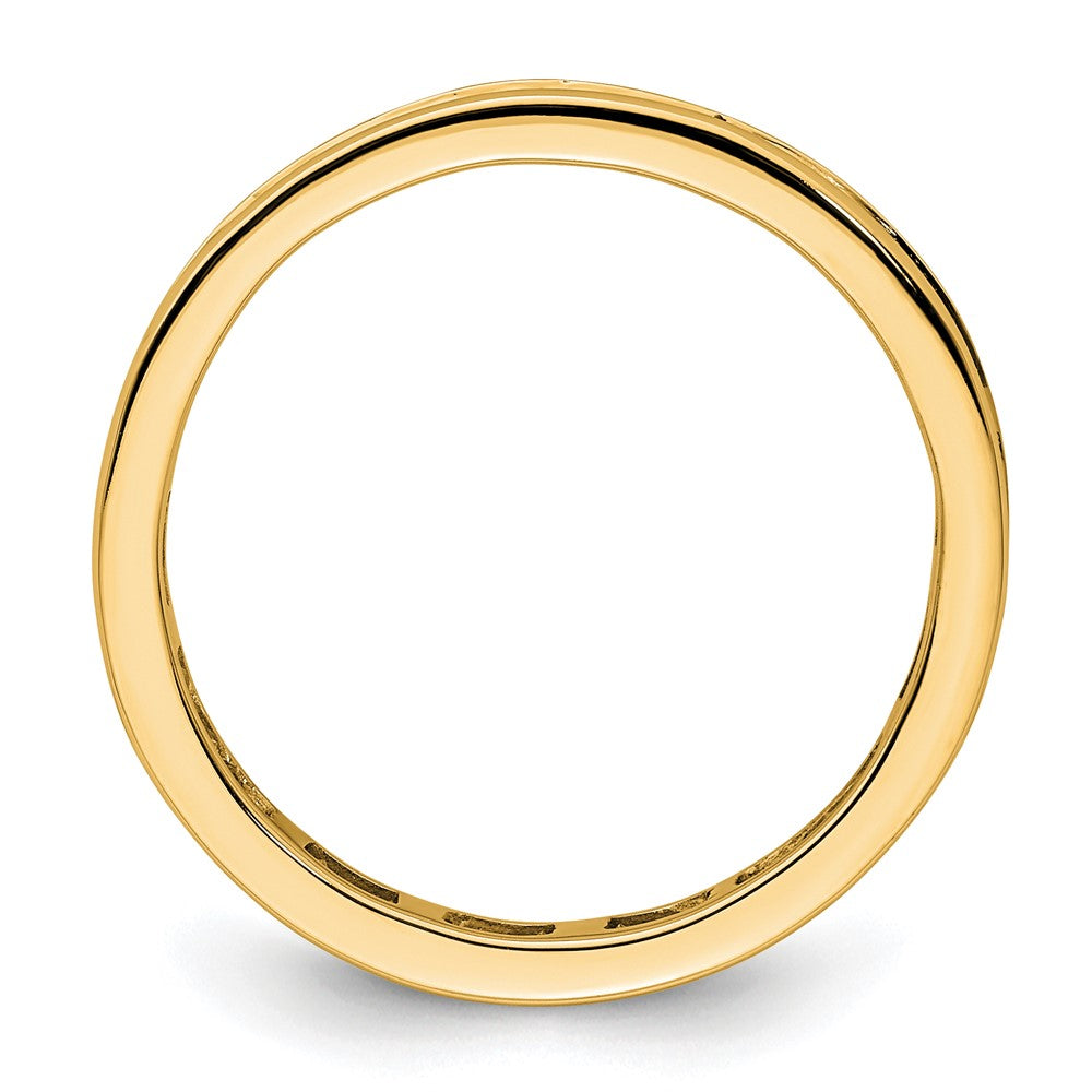 Exclusive 14K Gold 1 Carat Diamond Eternity Band - Stylish Size 8 Value