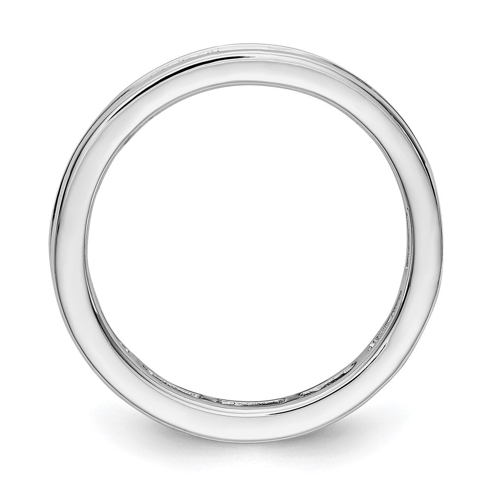 Shop Exclusive 14K White Gold 2-Carat Diamond Eternity Band - Stylish Size 7