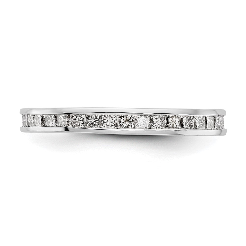 Shop Exclusive 14K White Gold 2-Carat Diamond Eternity Band - Stylish Size 7