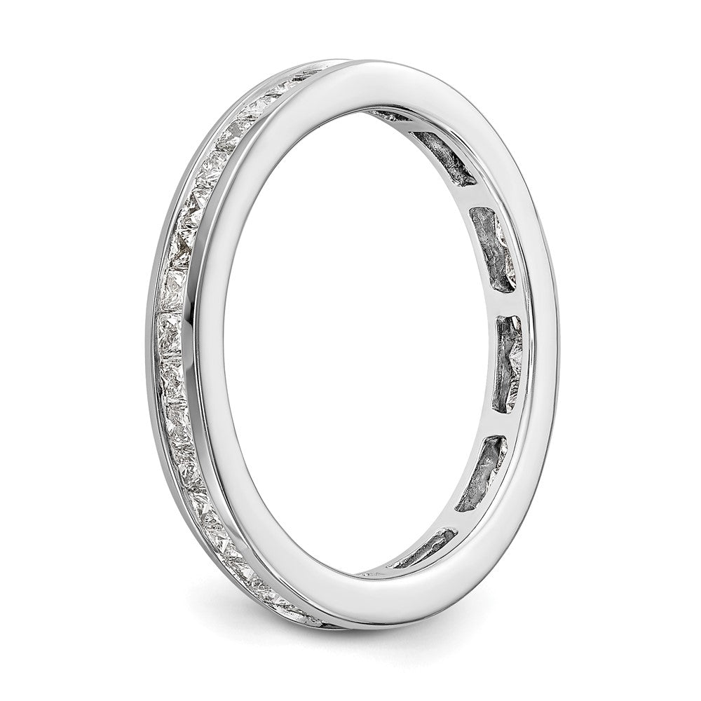 Shop Exclusive 14K White Gold 2-Carat Diamond Eternity Band - Stylish Size 7