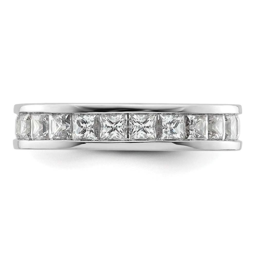 Buy Exclusive 14K White Gold 3 Carat Diamond Eternity Band - Stylish Size 6