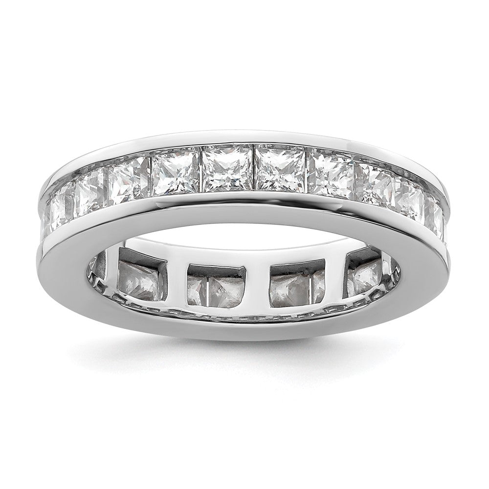 Buy Exclusive 14K White Gold 3 Carat Diamond Eternity Band - Stylish Size 6