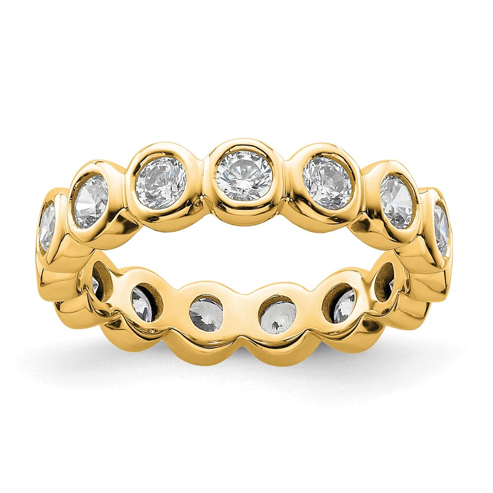 Buy Exclusive 14K Gold 1 Carat Diamond Eternity Band - Stylish Size 4