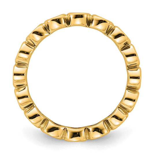 Exclusive 14K Gold 1-Carat Diamond Eternity Band - Stylish Size 6 Jewelry