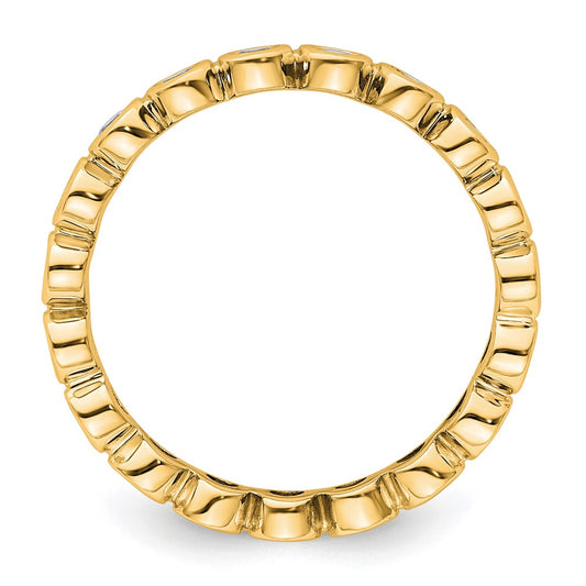 Buy Exclusive 14K Gold 1-Carat Diamond Eternity Band - Stylish Size 9 Jewelry