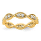 Order Affordable 14K Vintage 1/2 Carat Diamond Pave Eternity Band - Size 6.5-6