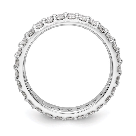 Buy Exclusive 14K White Gold Eternity Band - 2-Carat Lab-Grown Diamond, Size 8