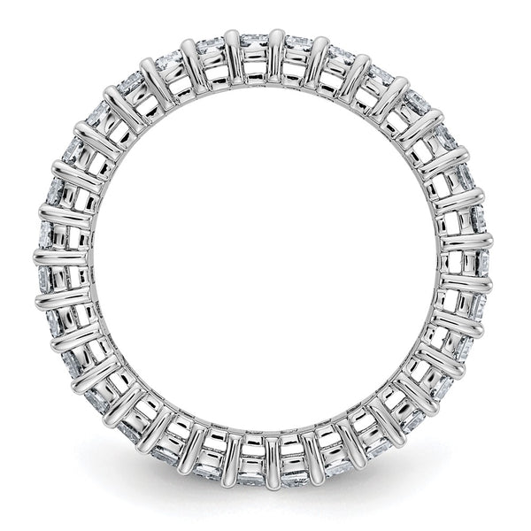 14K Emerald-Cut Moissanite Eternity Band - Style GR1-1005005