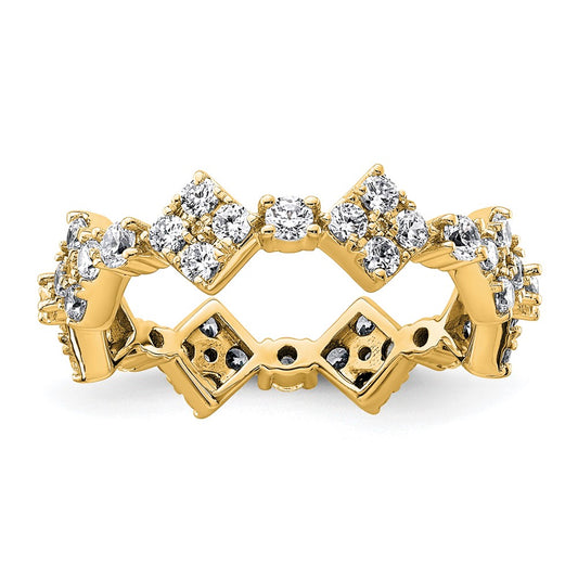 Shop Exclusive 14K Gold Eternity Band - 1.25 Carat Diamonds, Size 8.5