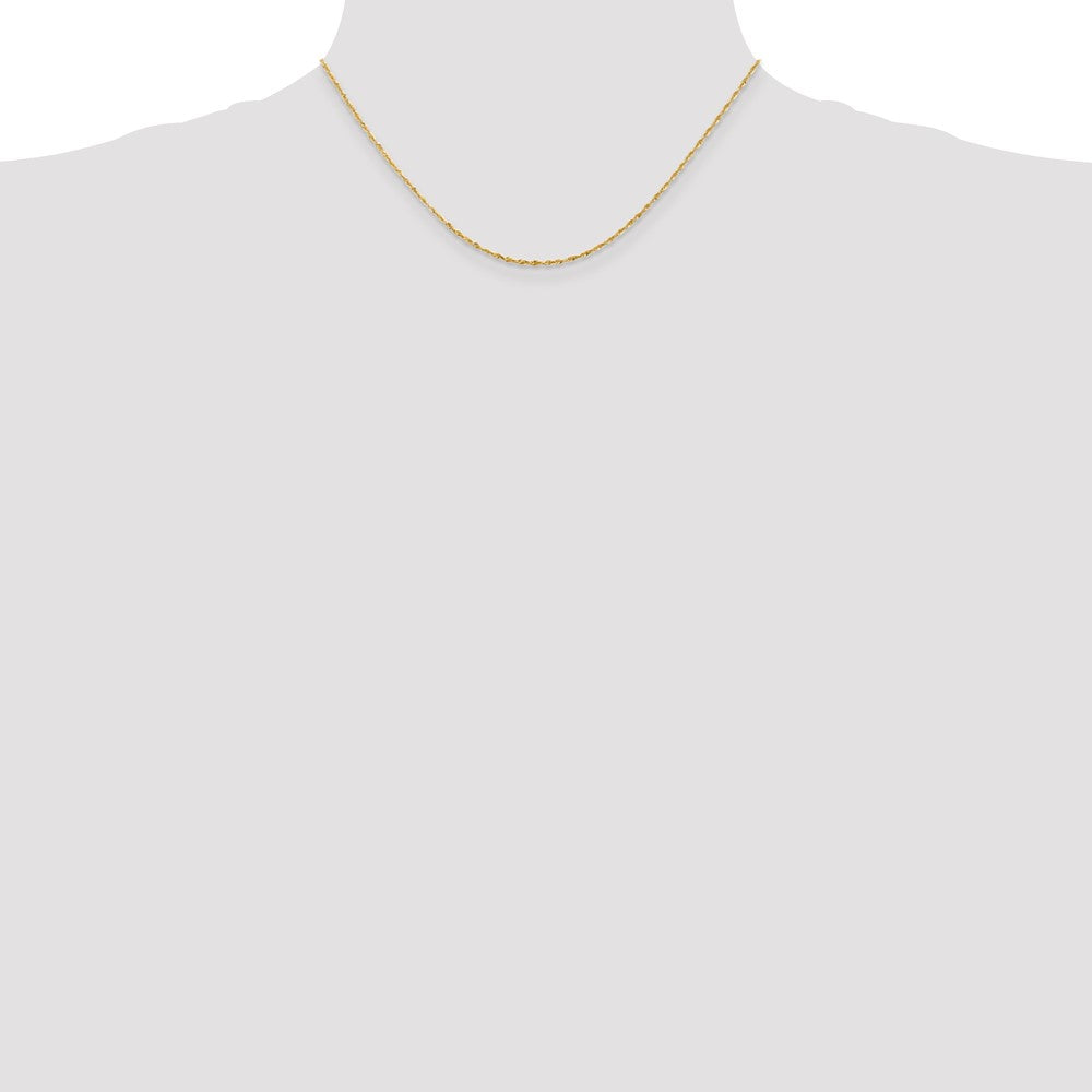 Buy Stylish 14K Gold 16-Inch Ultra Diamond-Cut Rope Chain - 1.5mm