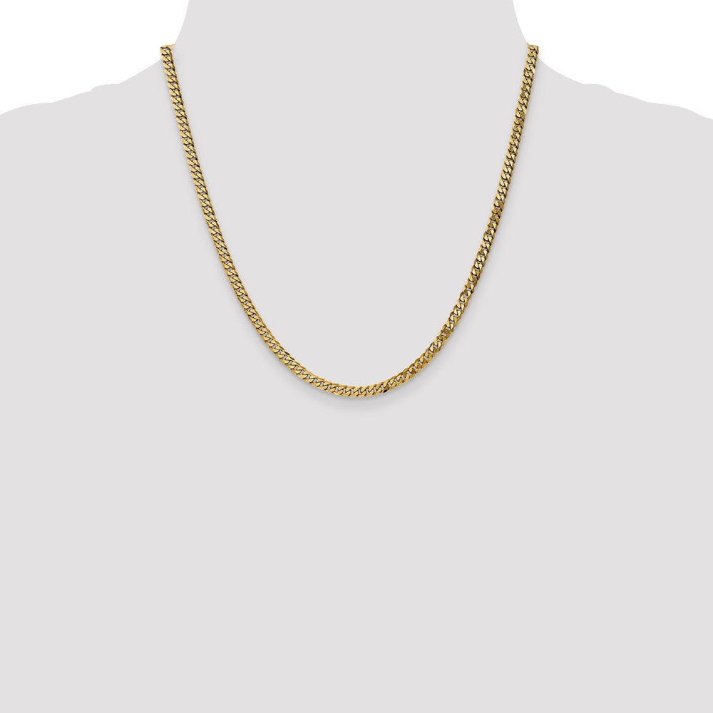 Exclusive 14K Gold 20-Inch 3.9mm Curb Chain - Stylish Luxury at Great Value!
