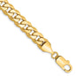Shop Stylish 14K Gold 9-Inch 8.5mm Flat Beveled Curb Chain - Luxury Design!-2