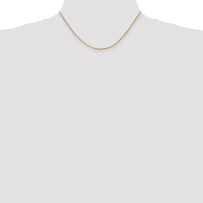 Buy 14K Gold 16-Inch .9mm Franco Chain - Stylish Lobster Clasp at Value Price-4