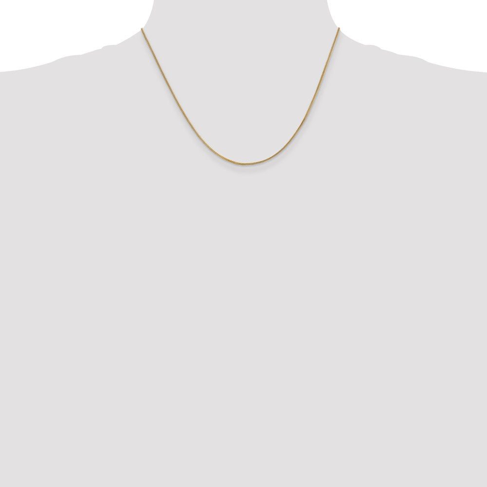 High-Quality 14K Gold Franco Chain 18-Inch 0.9mm - Stylish & Affordable!