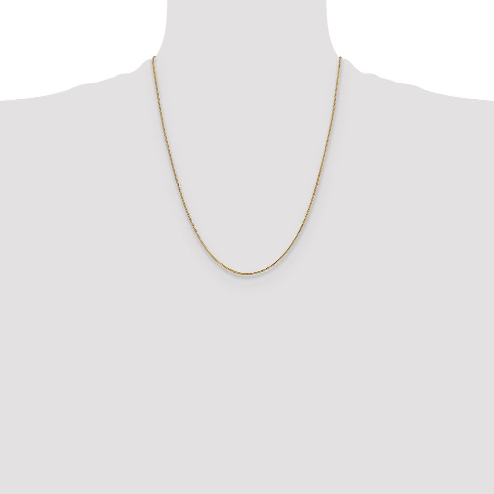Shop 14K Gold 22-Inch .9mm Franco Chain - Stylish & Affordable Luxury Jewelry