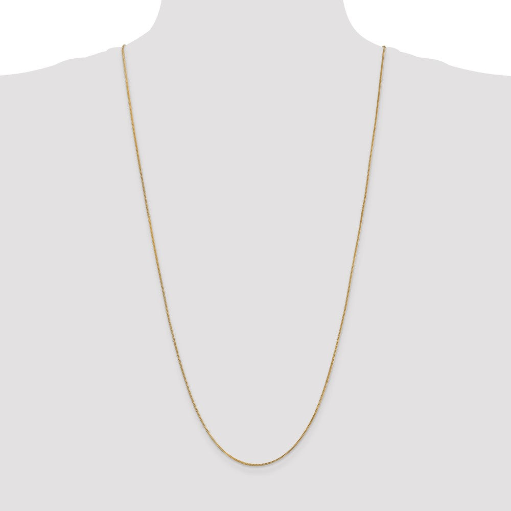 Shop 14K Gold 30-Inch Franco Chain, 0.9mm, Stylish Lobster Clasp