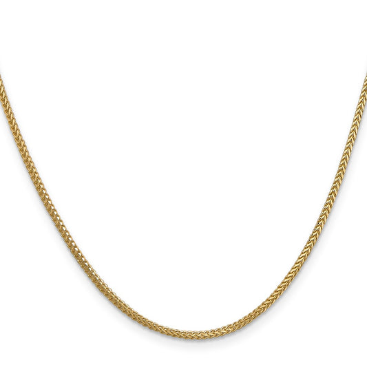 Shop Stylish 14K Gold Franco Chain 18-Inch 1.3mm | Luxury Quality