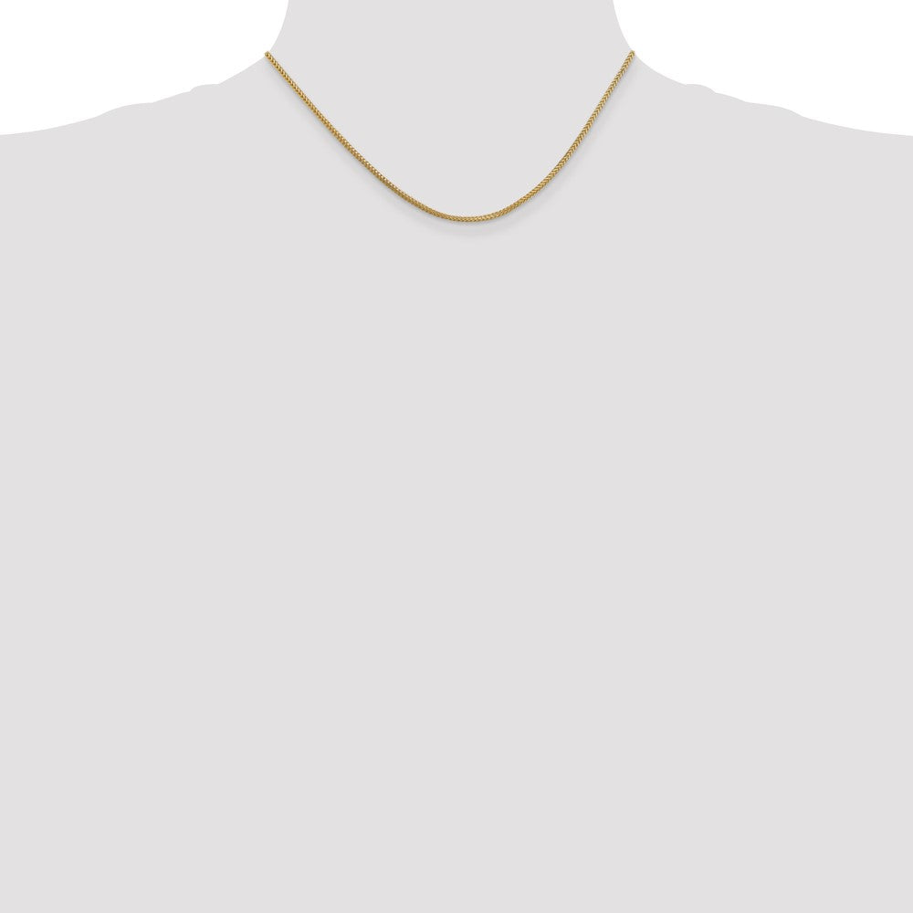 Shop Stylish 14K Gold Franco Chain 16-Inch 1.3mm - Luxury Lobster Clasp