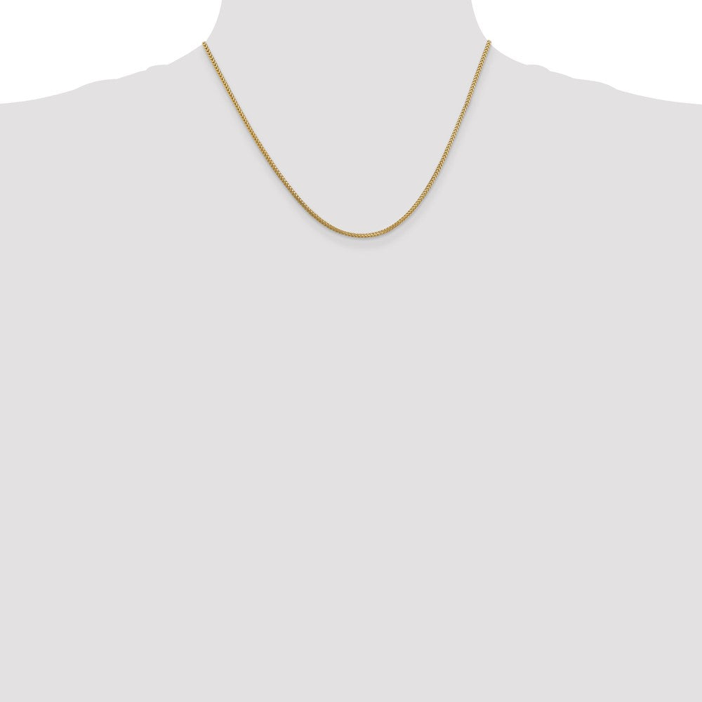 Shop Stylish 14K Gold Franco Chain 18-Inch 1.3mm | Luxury Quality