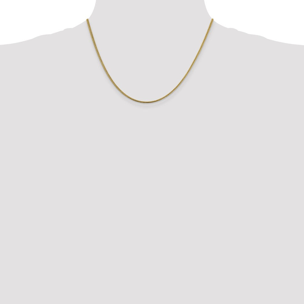 Buy 14K Gold 18-Inch Franco Chain, 1.4mm - Stylish & Affordable Jewelry!