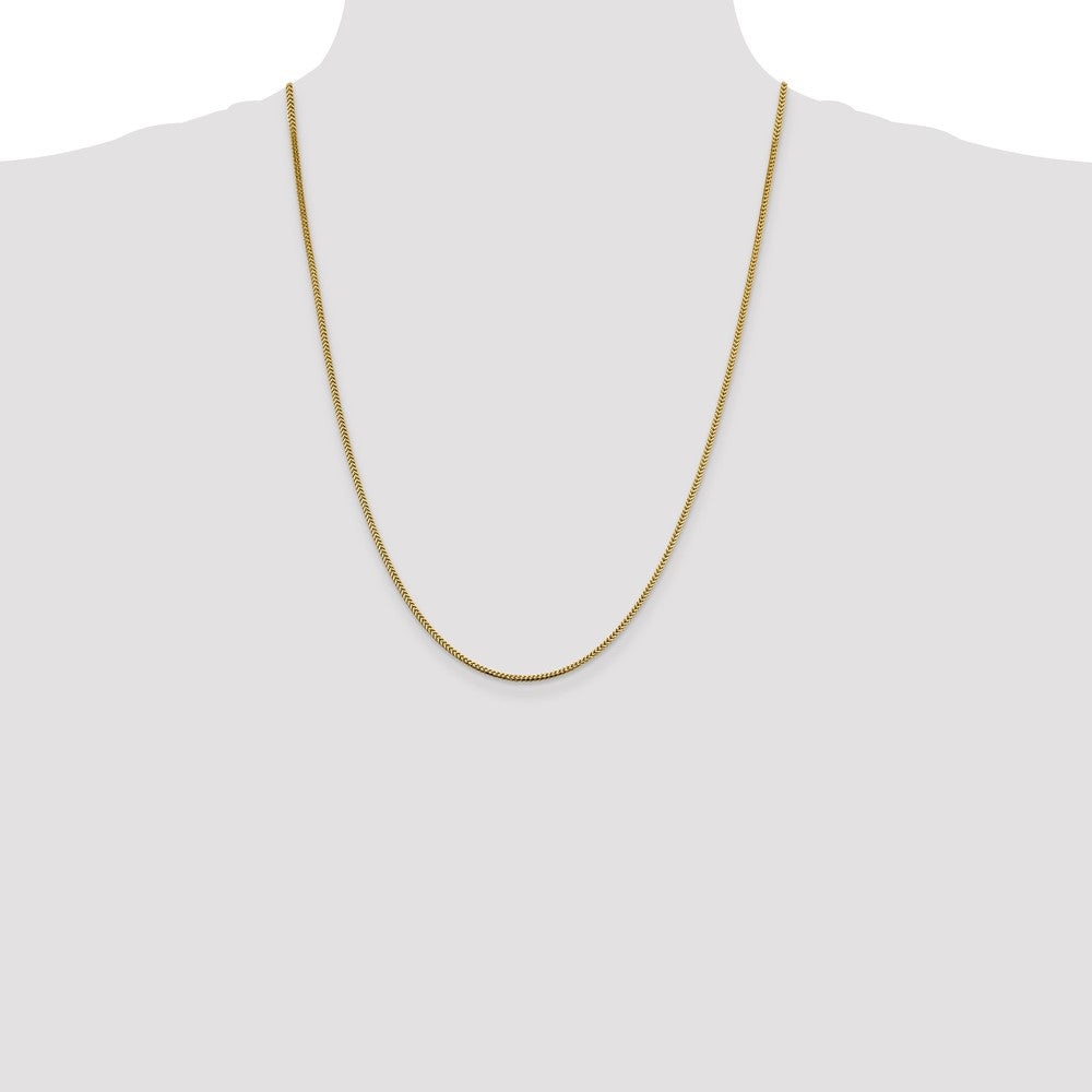 Buy Exclusive 14K Gold 24-Inch Franco Chain - Stylish 1.4mm Design