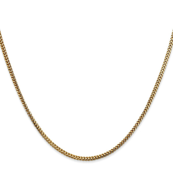 14K Gold 1.5mm Franco Chain