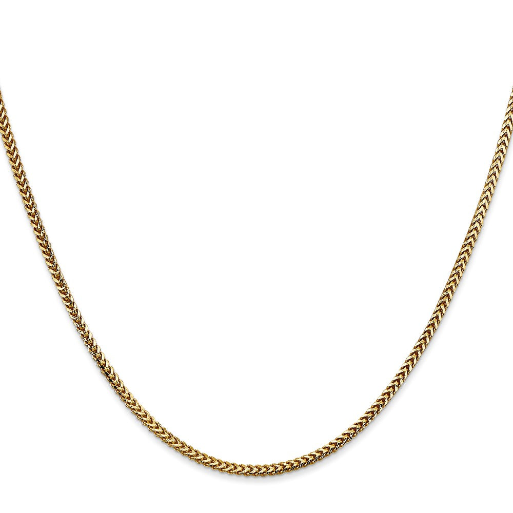 High-Quality 14K Gold Franco Chain 24-Inch 1.5mm - Stylish & Affordable