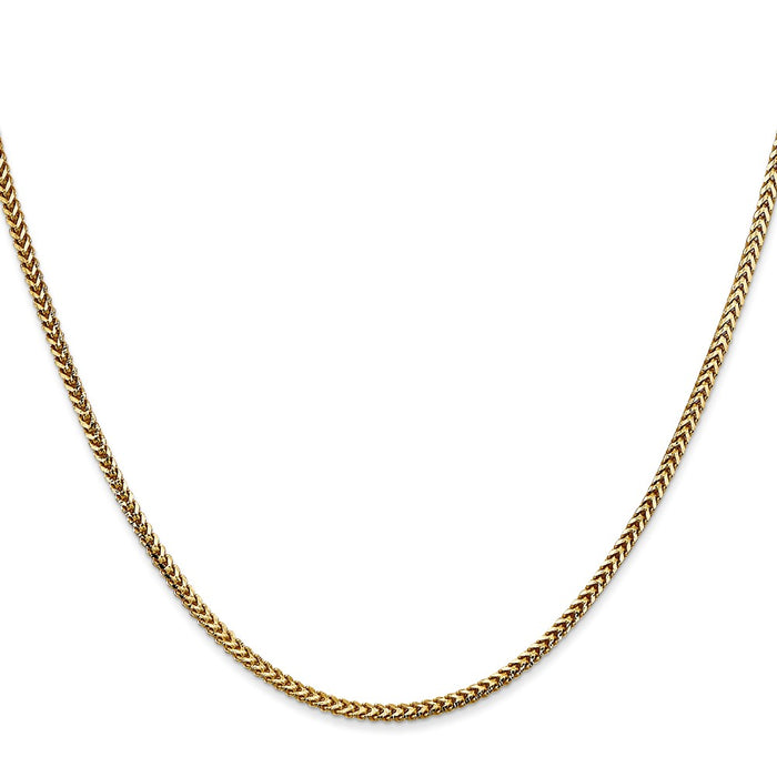 High-Quality 14K Gold Franco Chain 24-Inch 1.5mm - Stylish & Affordable-2