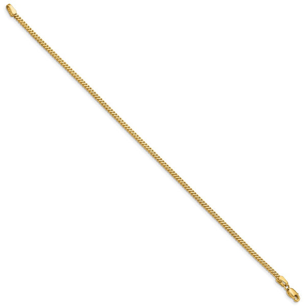 14K Gold Franco Bracelet 1.5mm