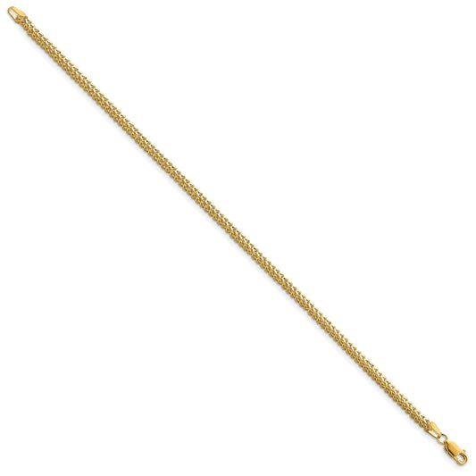 Shop 14K Gold Franco Bracelet - 7-Inch, 2.3mm, Stylish Luxury Accessory