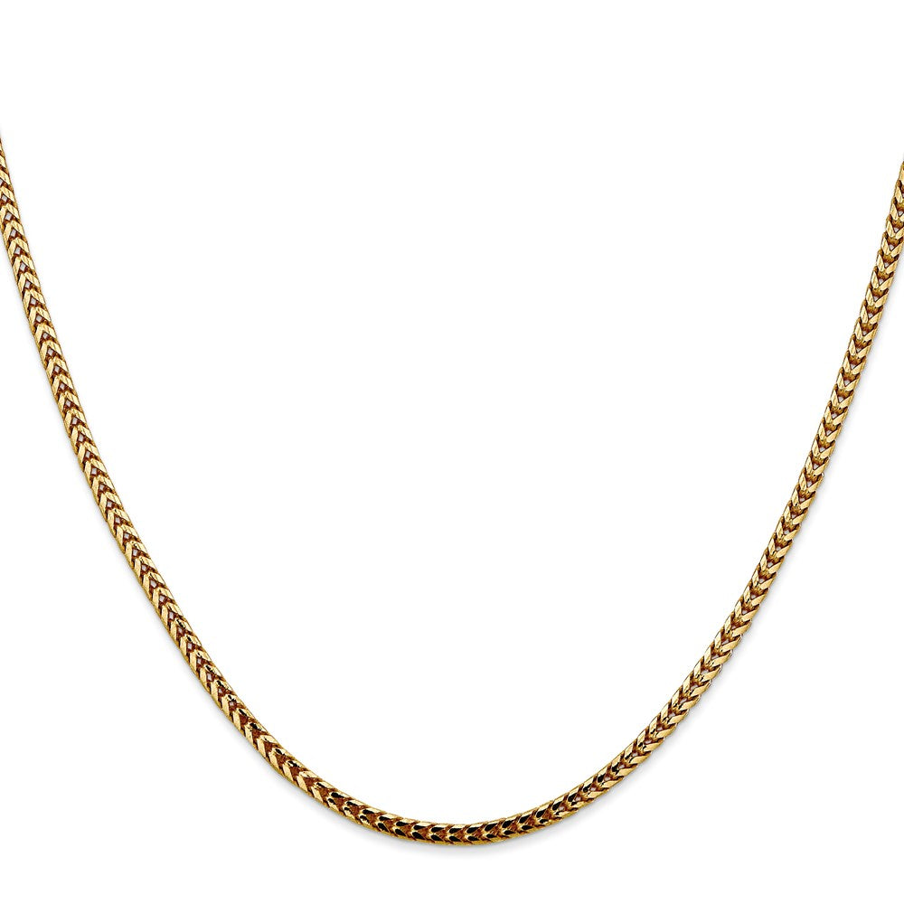 Exclusive 14K Gold 26-Inch Franco Chain 2.5mm - Stylish Luxury Jewelry