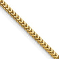 Shop Stylish 30-Inch 2.5mm Franco Chain in 14K Gold - Luxury Accessory-7