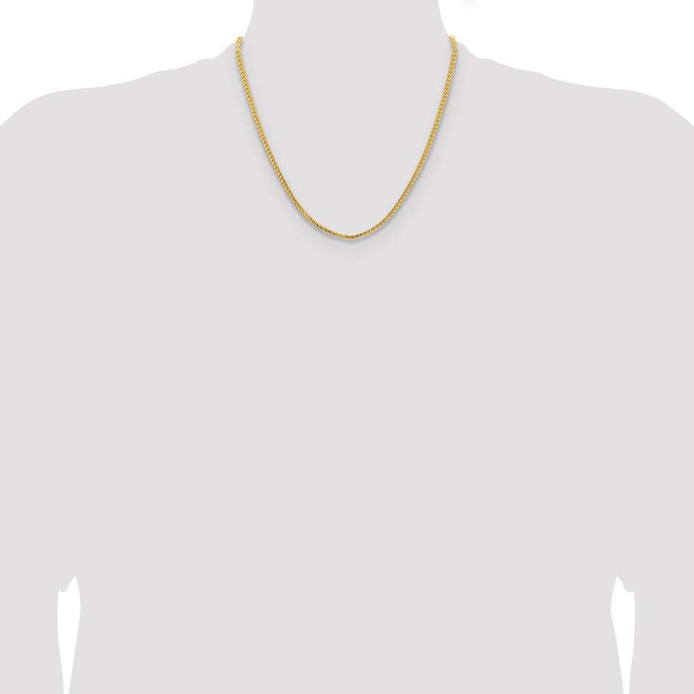 Buy 14K Gold 20-Inch 3mm Franco Chain with Stylish Lobster Clasp - Value!