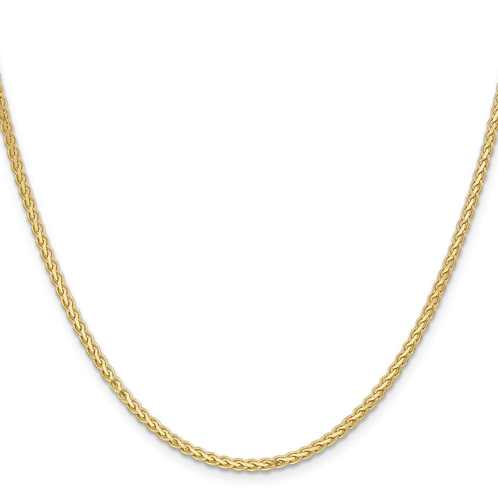 Buy Exclusive 14K Gold 24-Inch Flat Wheat Chain - 2.4mm Luxury Design