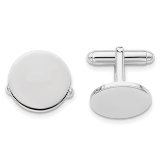 Buy Exclusive Rhodium-Plated Engravable Cufflinks | Stylish 14K Gold Finish
