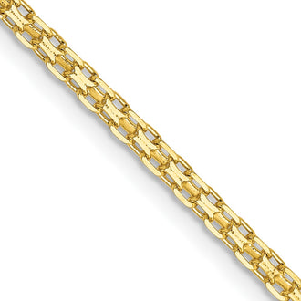 Shop Stylish 14K Gold 24-Inch 1.8mm Flat Bismarck Chain  Affordable Luxury!
