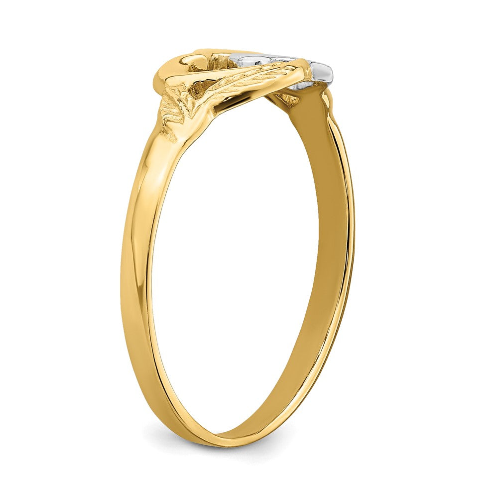 Exclusive 14K Gold Double Heart Ring - Stylish & Affordable Luxury Jewelry