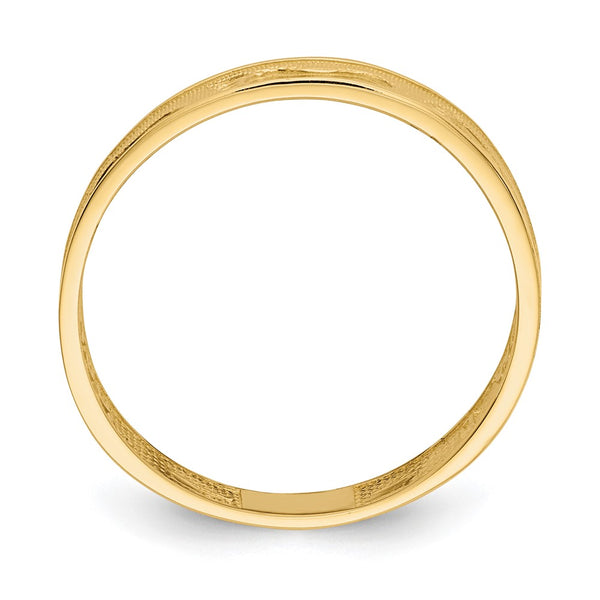 14K Gold Footprints in the Sand Ring
