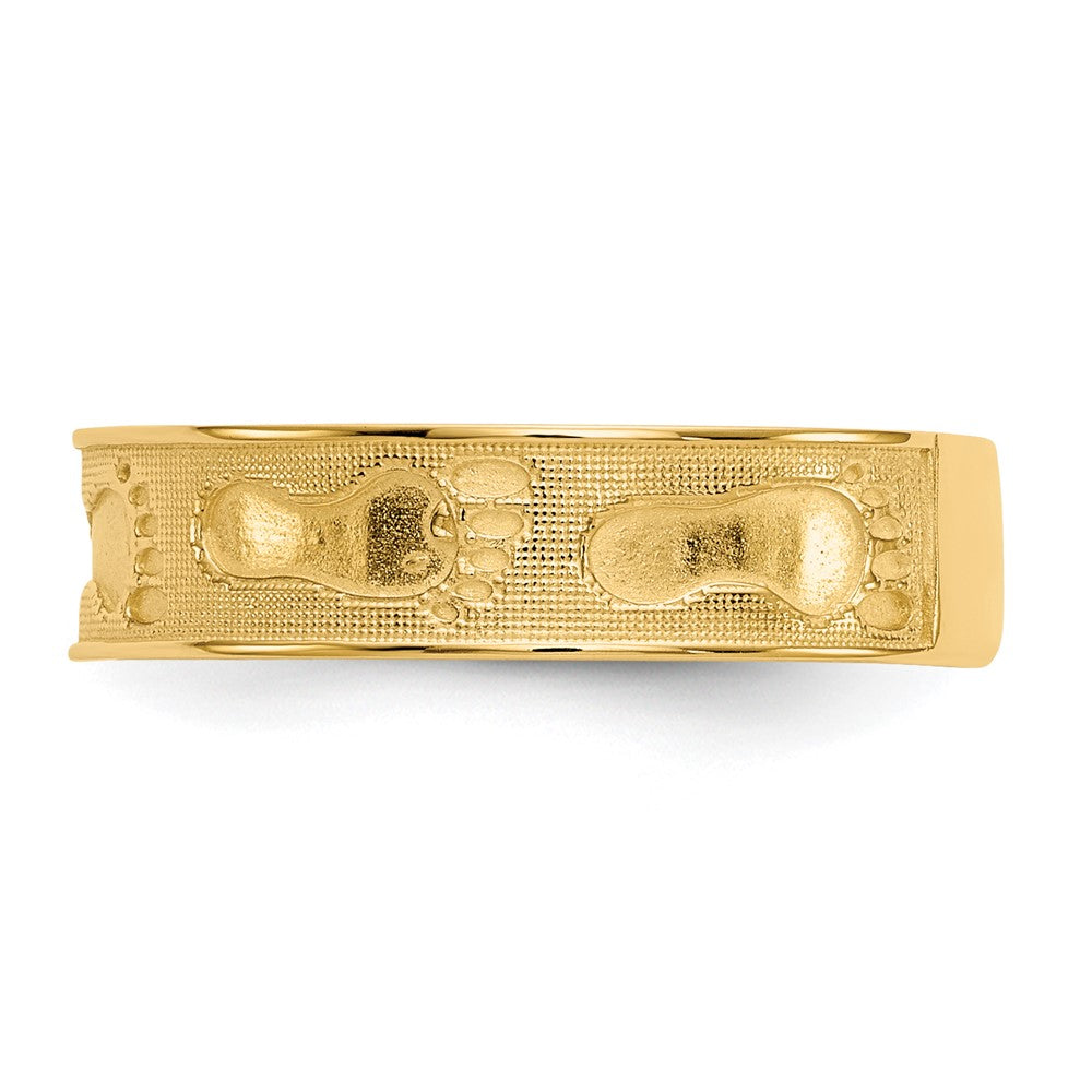 Buy 14K Gold Footprints in the Sand Ring - Stylish Design, Affordable Luxury