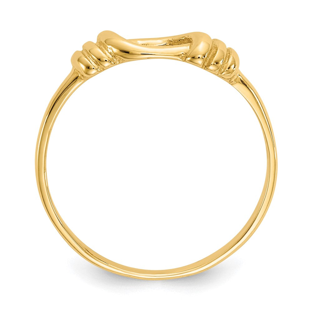 Exclusive 14K Gold Love Knot Ring | Stylish Design at Affordable Prices