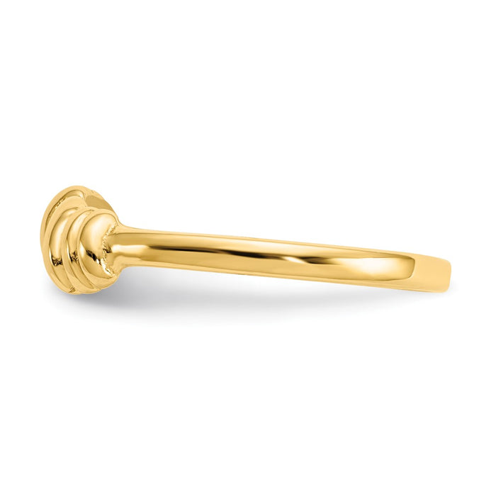 Exclusive 14K Gold Love Knot Ring | Stylish Design at Affordable Prices-3