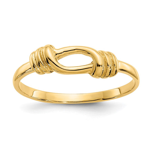 Exclusive 14K Gold Love Knot Ring | Stylish Design at Affordable Prices