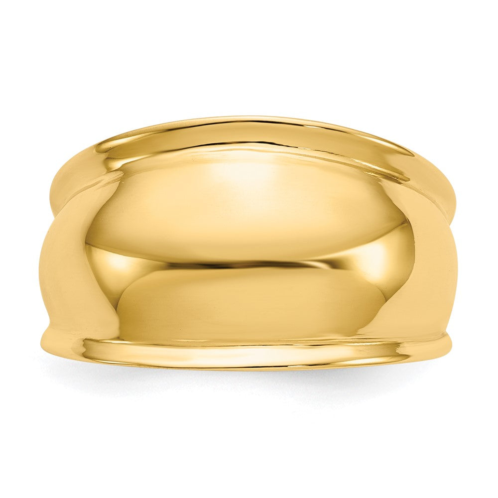 Buy Stylish 14K Ridge-Textured Dome Band Ring - Affordable Luxury for You