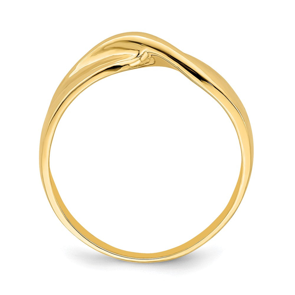 Shop 14K Polished Twisted Band Ring - Stylish & Affordable Luxury Jewelry