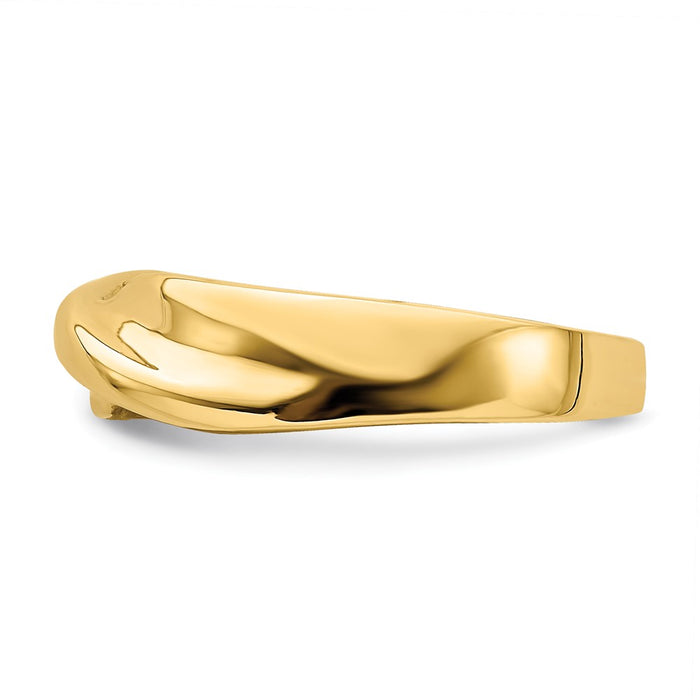Shop 14K Polished Twisted Band Ring - Stylish & Affordable Luxury Jewelry-3
