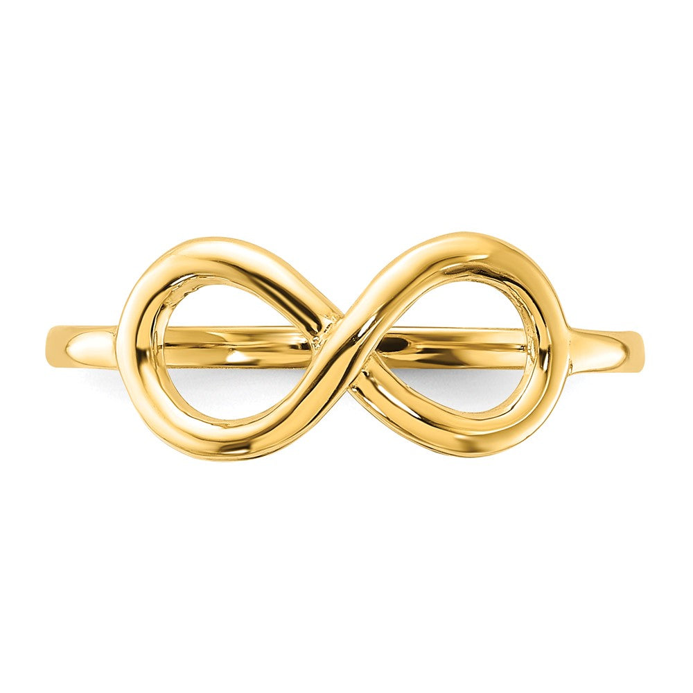 Exclusive 14K Gold Polished Infinity Band - Stylish Design & Great Value